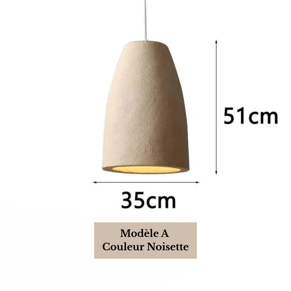 Suspension Wabi Sabi – Design Nordique & Art Déco