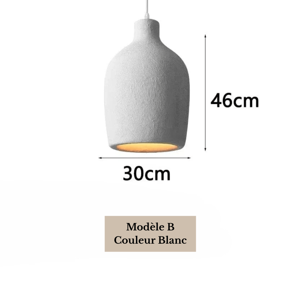 Suspension Wabi Sabi – Design Nordique & Art Déco