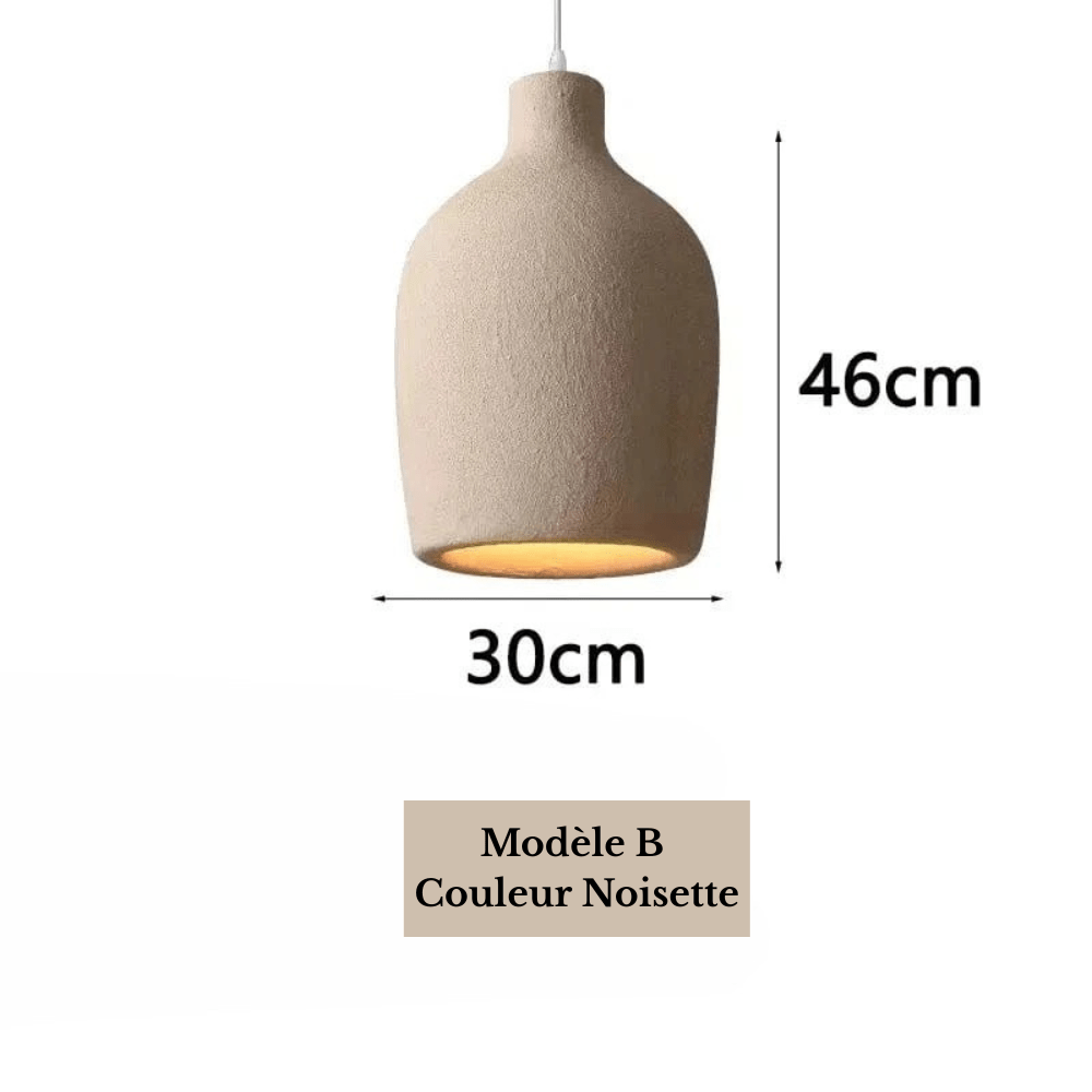 Suspension Wabi Sabi – Design Nordique & Art Déco