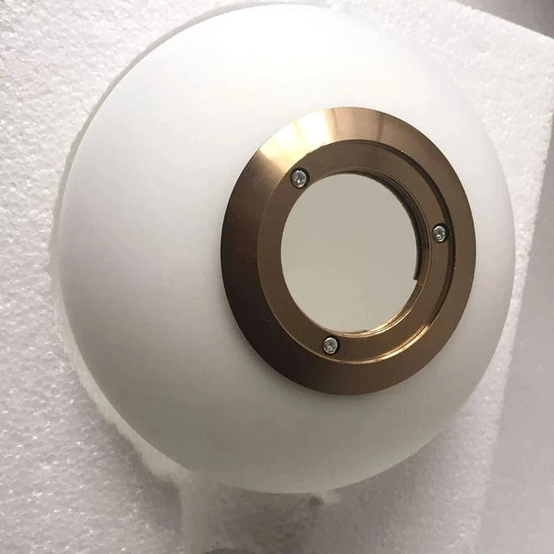 Suspension luminaire design doré - OVYA