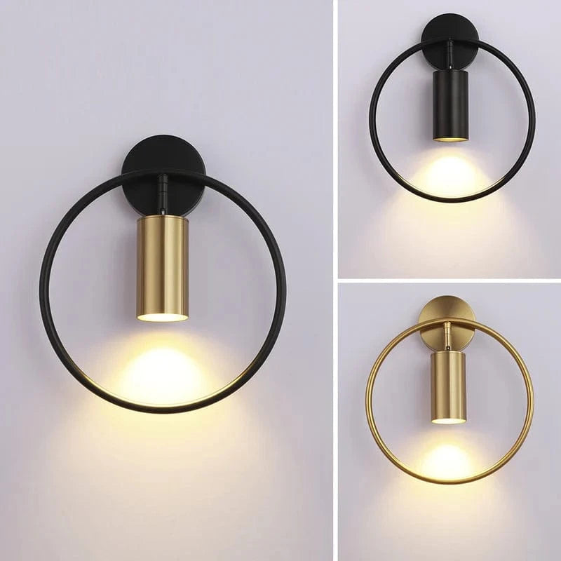 Lot de 2 Appliques murales LED design doré - DORA