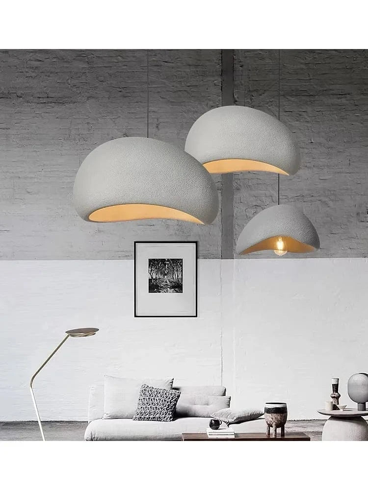 Suspension LED Naoki style Wabi-Sabi