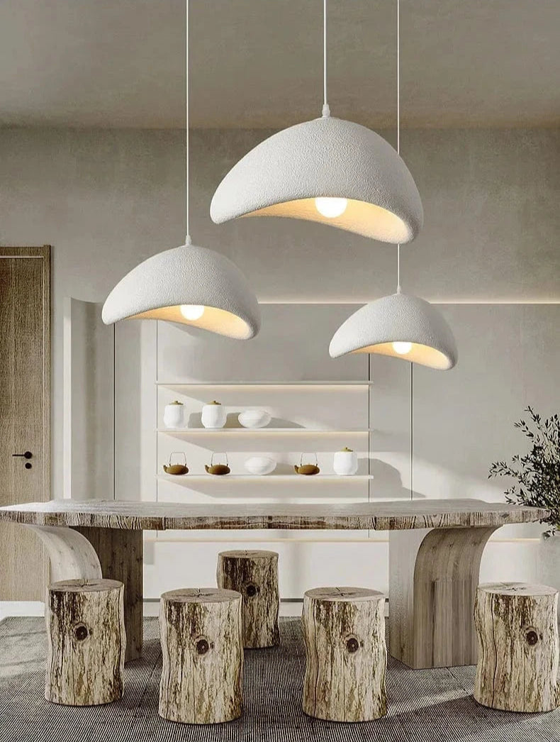 Suspension LED Naoki style Wabi-Sabi