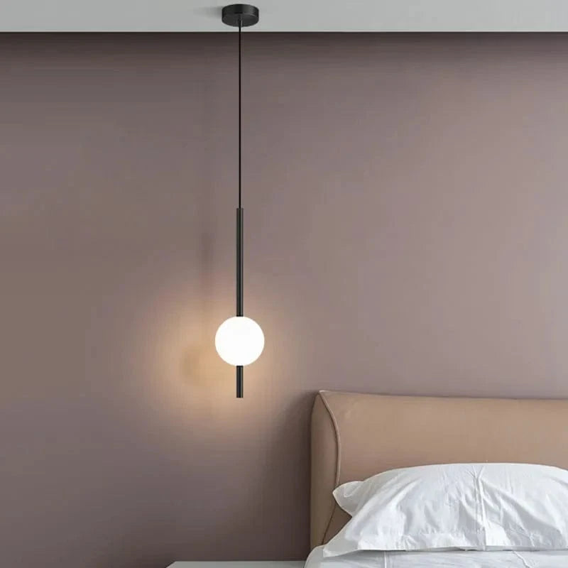 Suspension luminaire design doré - LETO