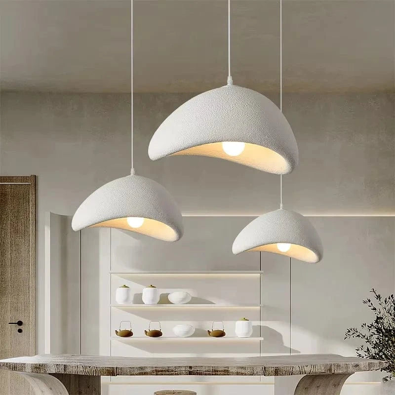 Suspension LED Naoki style Wabi-Sabi