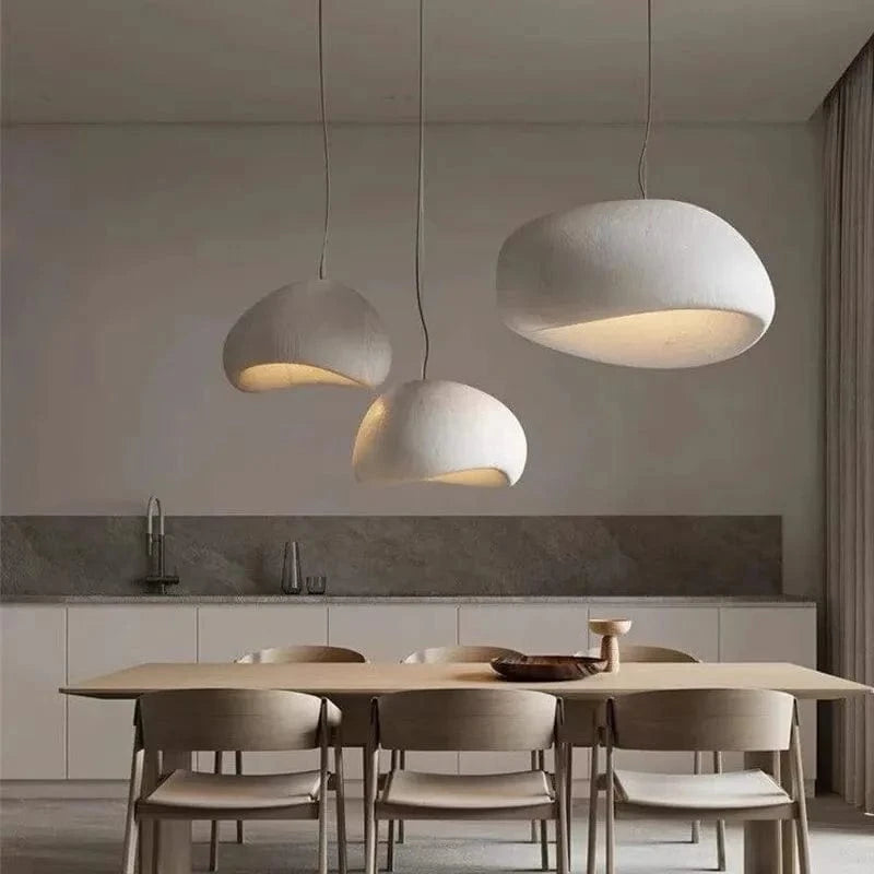 Suspension LED Naoki style Wabi-Sabi