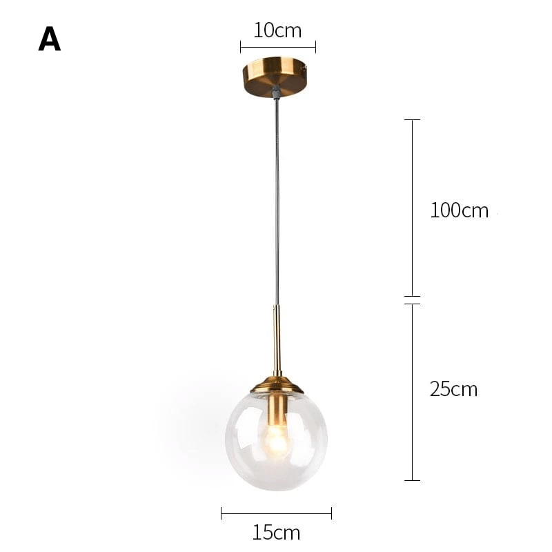 Lot de 2 Suspensions luminaires LED - GYLLENE
