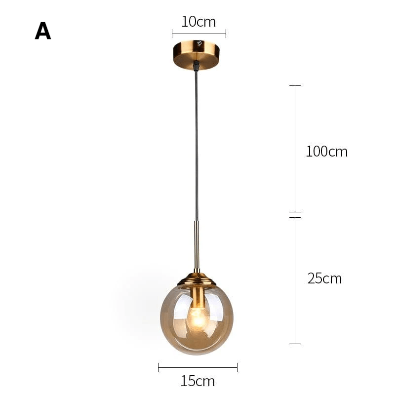 Lot de 2 Suspensions luminaires LED - GYLLENE