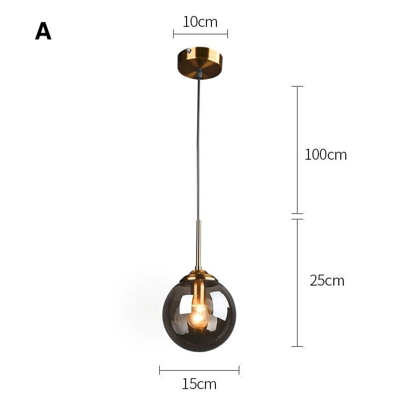 Lot de 2 Suspensions luminaires LED - GYLLENE
