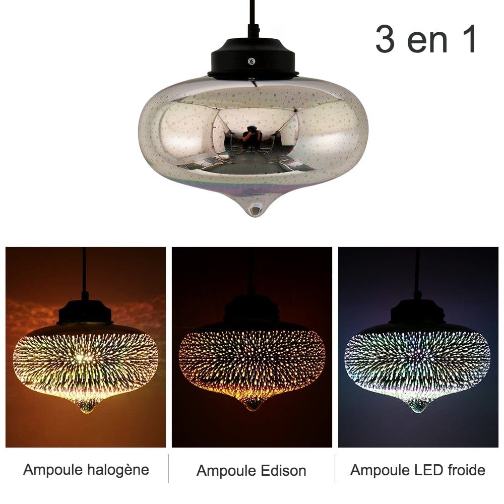 Suspension luminaire à LED design scandinave - Elinas