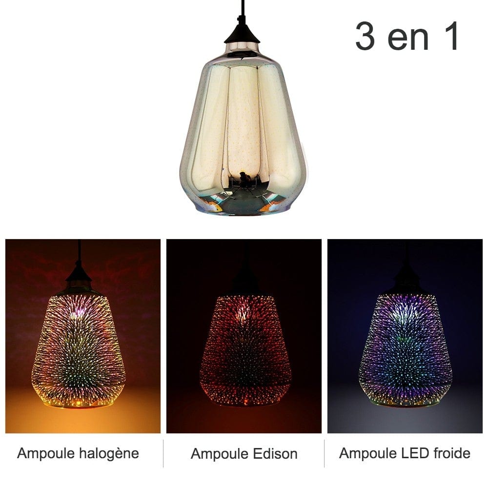 Suspension luminaire à LED design scandinave - Solveig