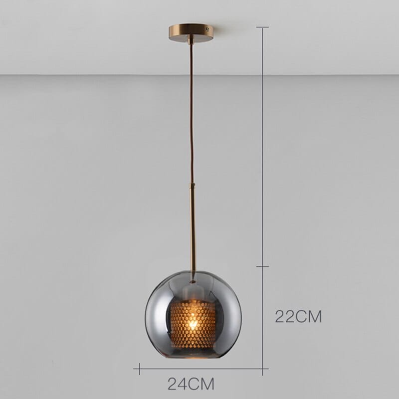 Suspension luminaire LED - Grey BRANN