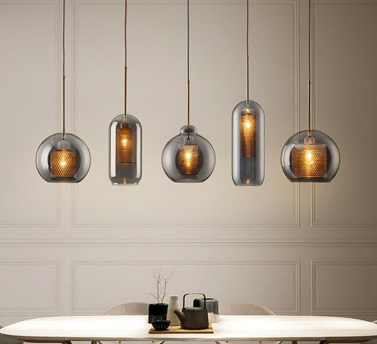 Suspension luminaire LED - Grey BRANN