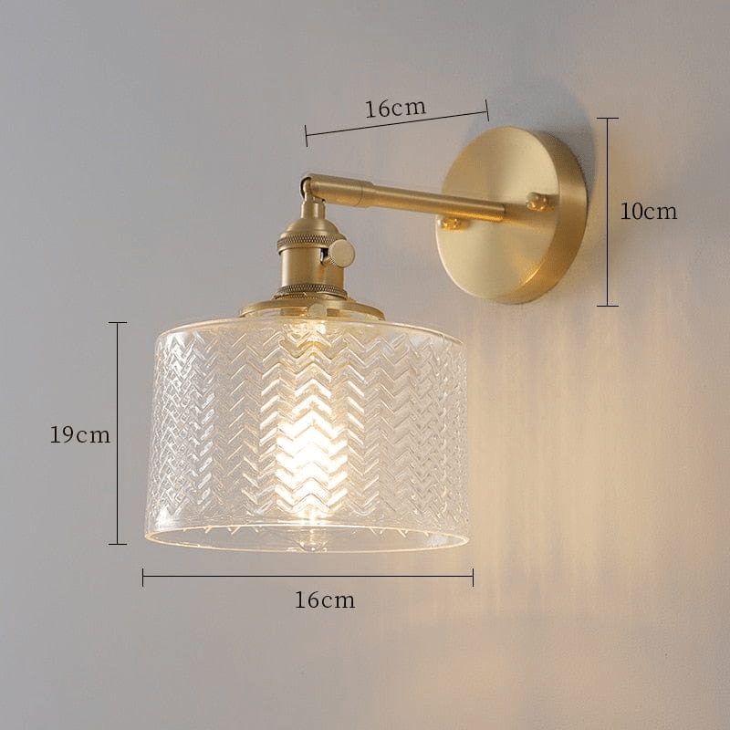 Applique murale - Cylindrisk Lampskärm