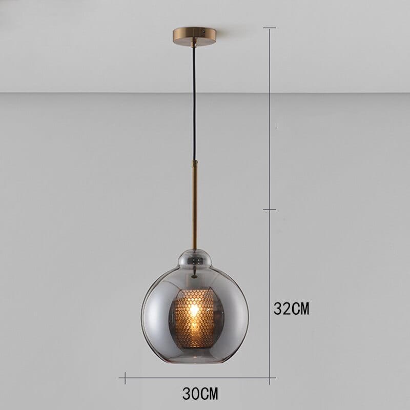 Suspension luminaire LED - Grey BRANN
