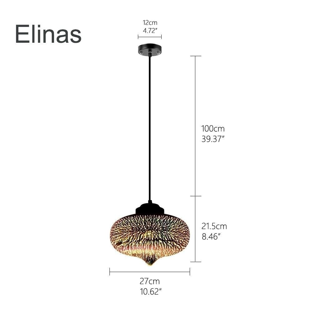 Suspension luminaire à LED design scandinave - Elinas