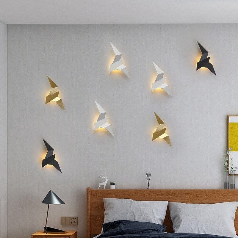 Lot de 02 Appliques murales design scandinave - FUGL