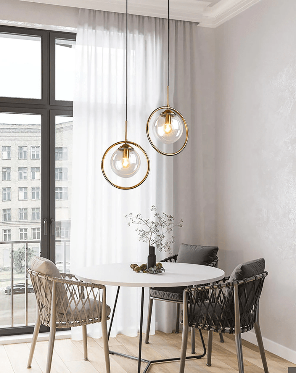 Lot de 2 Suspensions luminaires LED - GYLLENE