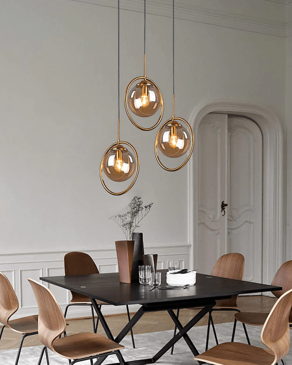 Lot de 2 Suspensions luminaires LED - GYLLENE