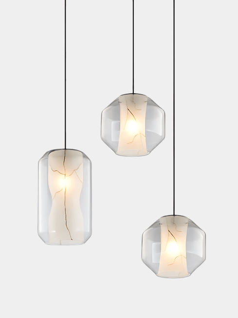 Suspension luminaire LED - Marmor