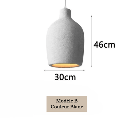 Suspension Wabi Sabi – Design Nordique & Art Déco