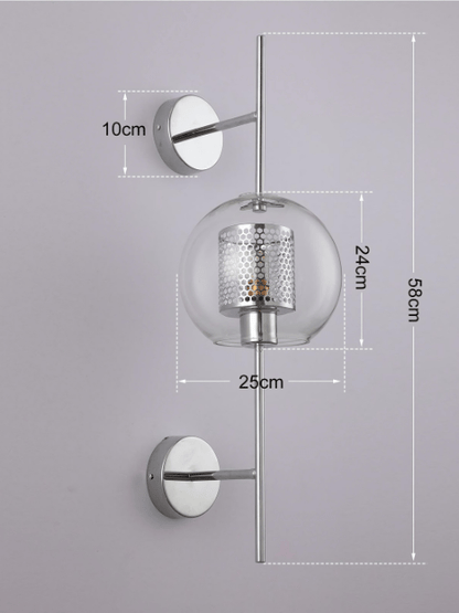 Applique murale LED Chrome - Brann