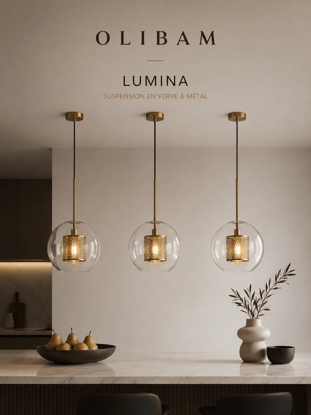 Suspension luminaire LED - Brann