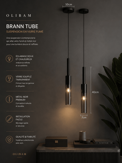 Suspension LED design scandinave - Goran
