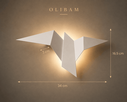 Scandinavian design wall light - FUGL
