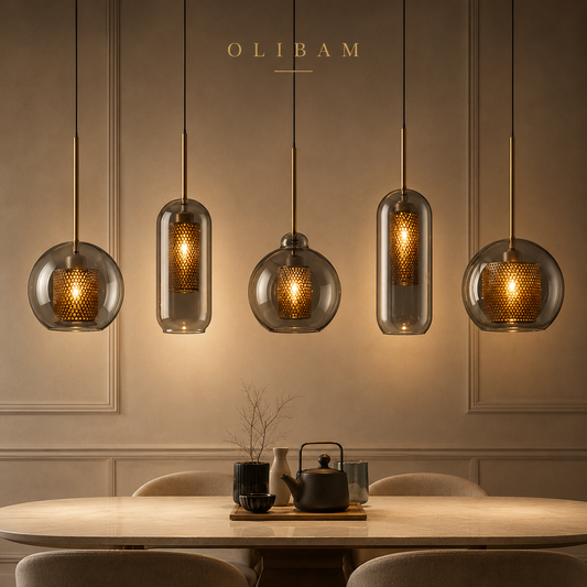 Suspension luminaire LED - Grey BRANN
