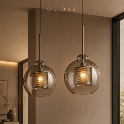 Suspension luminaire LED - Grey BRANN