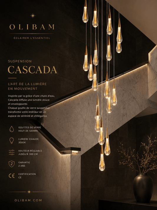 Suspensions luminaires à LED - Rive