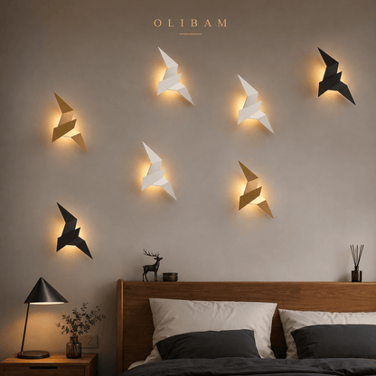 Scandinavian design wall light - FUGL