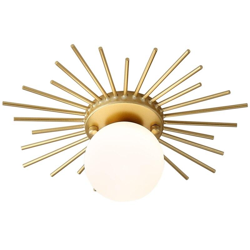 Plafonnier LED Doré - SOLA