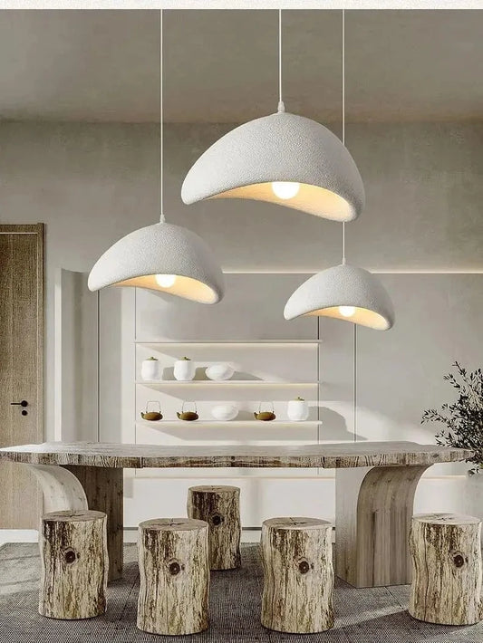 Suspension LED Naoki style Wabi-Sabi