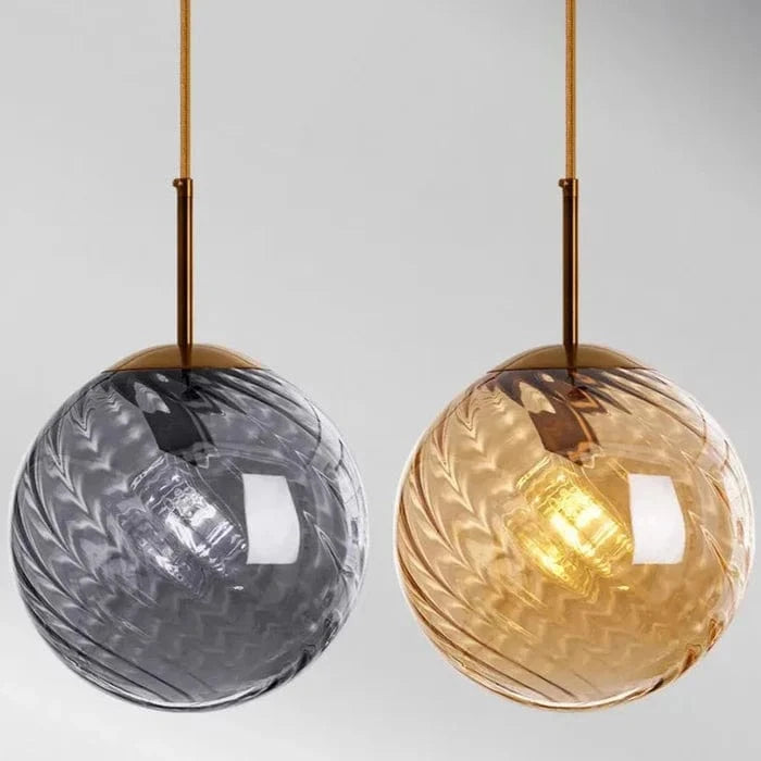 Suspension luminaire verre - CEBO