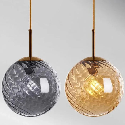 Suspension luminaire verre - CEBO