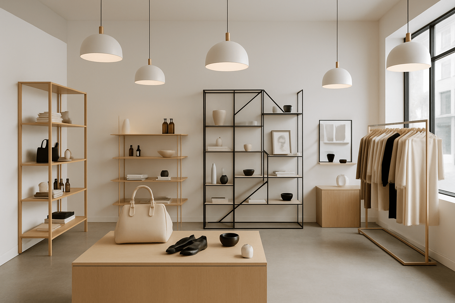 Boutiques et concept store