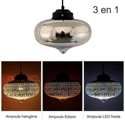 Suspension luminaire à LED design scandinave - Elinas