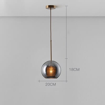 Suspension luminaire LED - Grey BRANN