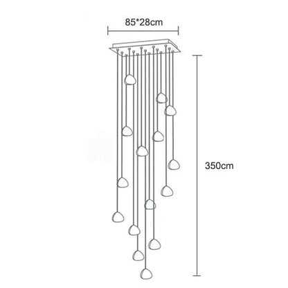 Suspension luminaire LED - VATTENDROPPE