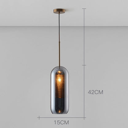 Suspension luminaire LED - Grey BRANN