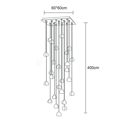 Suspension luminaire LED - VATTENDROPPE