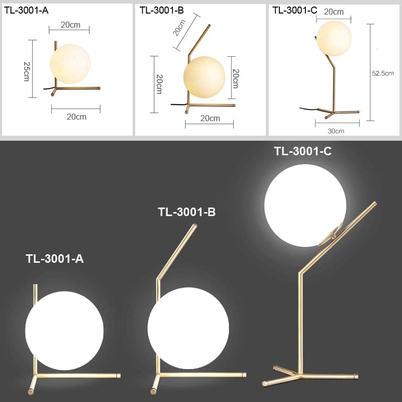 31 - Lampe à poser - Månen