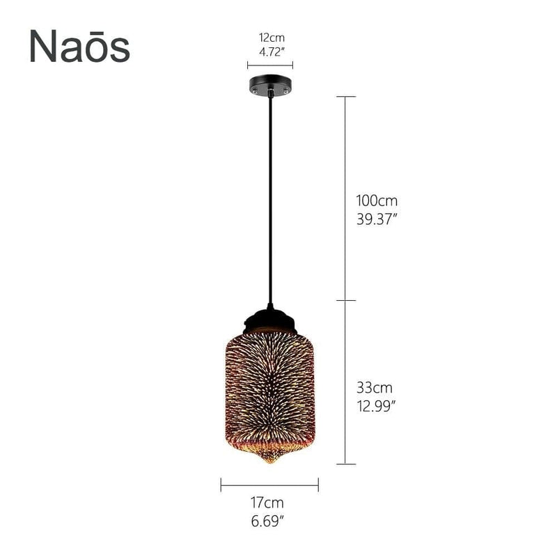 Suspension luminaire à LED design scandinave - Naōs