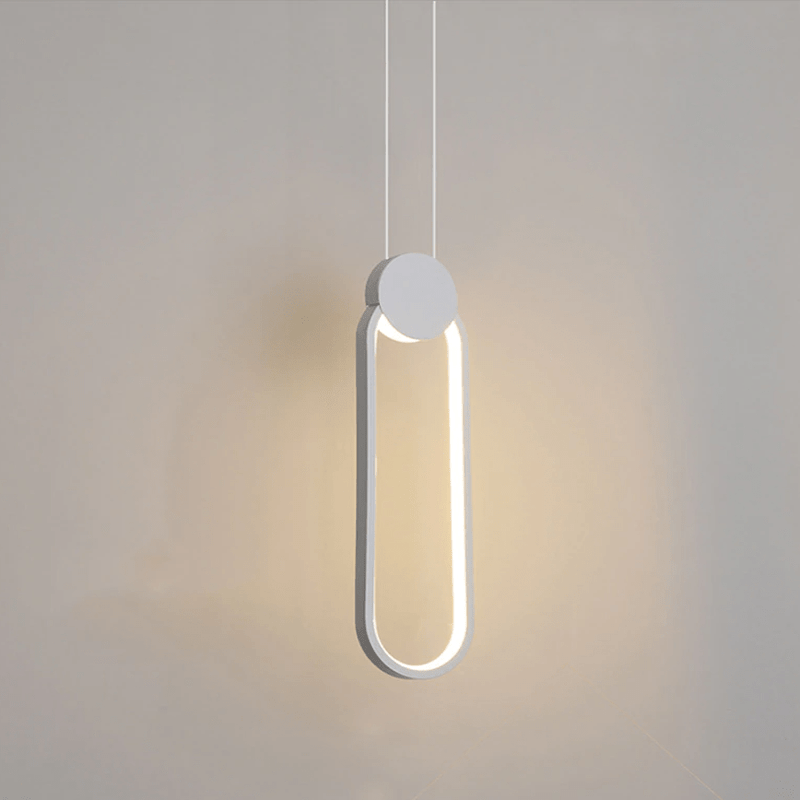 Suspension luminaire LED Blanc - LARS