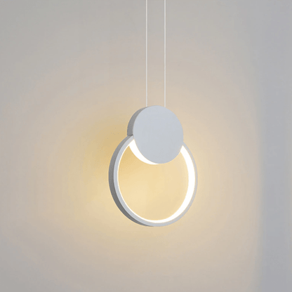 Suspension luminaire LED Blanc - Magnus