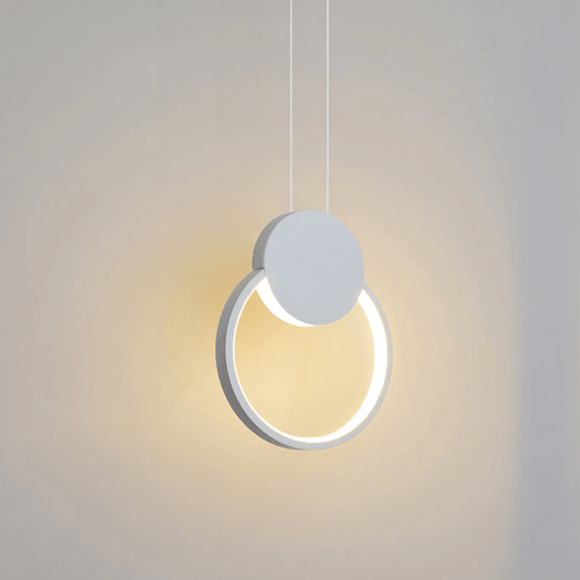 Suspension luminaire LED Blanc - Magnus