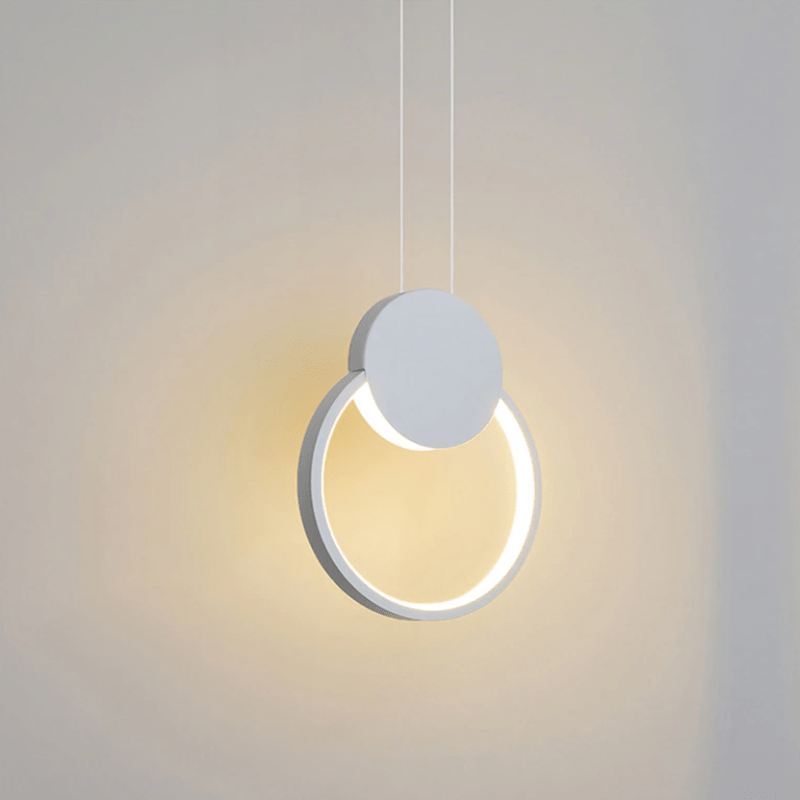 Suspension luminaire LED Blanc - Magnus