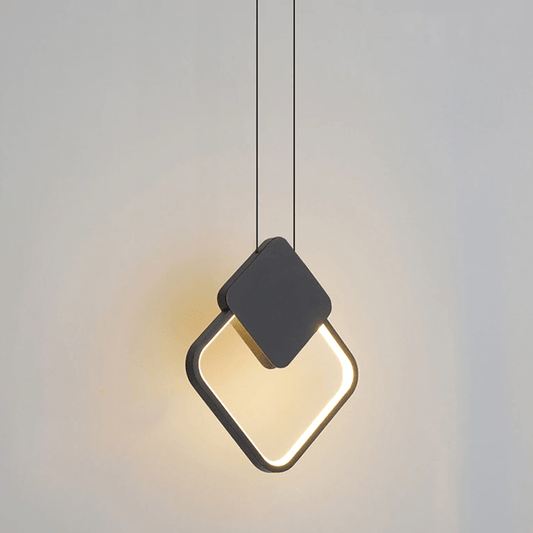 Suspension luminaire LED Noir - IDA